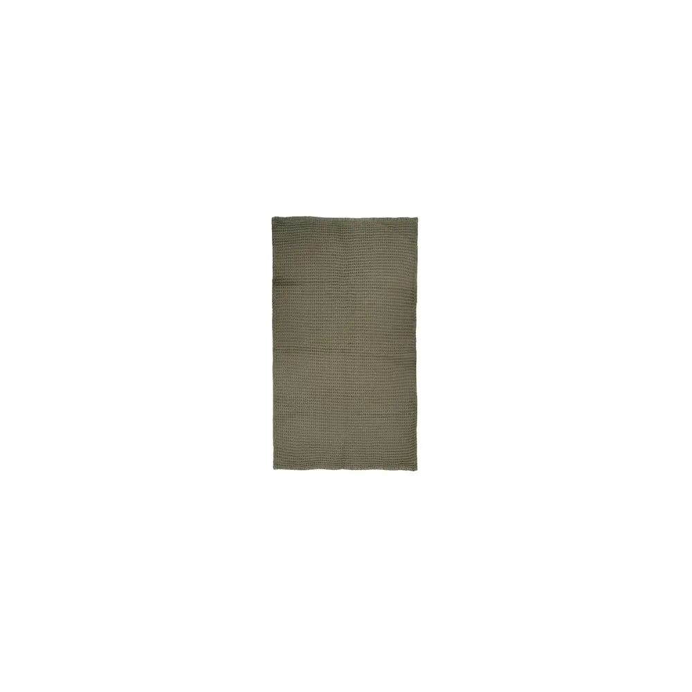 Bambury Home Living soft Waffle Hand Towel 40x70cm Olive Cotton Woven 40 x 70cm - Home & Garden