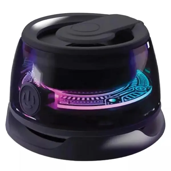 Sway Premium Audio Magboom Magnetic Suction Ultra Portable LED Speaker - Black