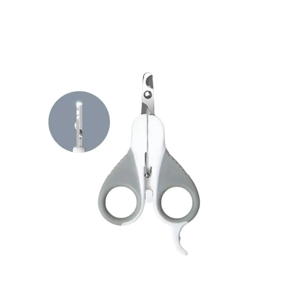 Pakeway Pet Cat Nail Clippers/Scissors Grooming Cutter Trimmer w/ Flat Head Grey - Pets