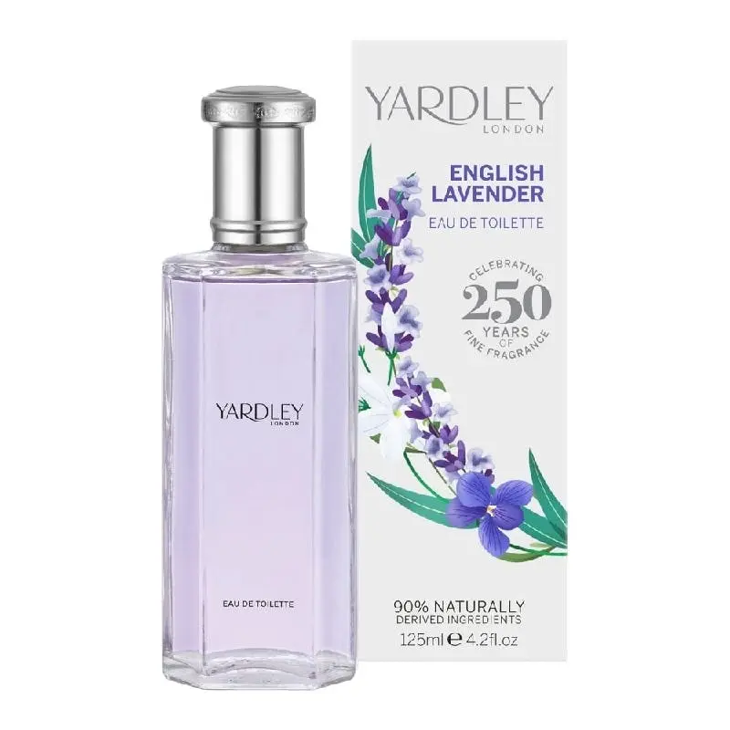 Yardley London English Lavender Eau De Toilette Women Fragrance Spray 125ml - Beauty