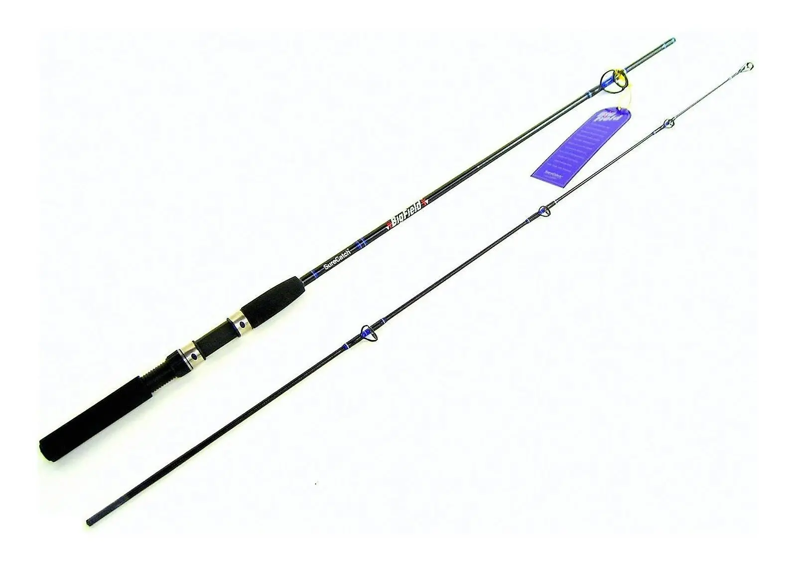 Surecatch Bigfield - 7 Ft 2 Pce Fishing Rod Spin 3-6kg River Estuary-Soft Plastics