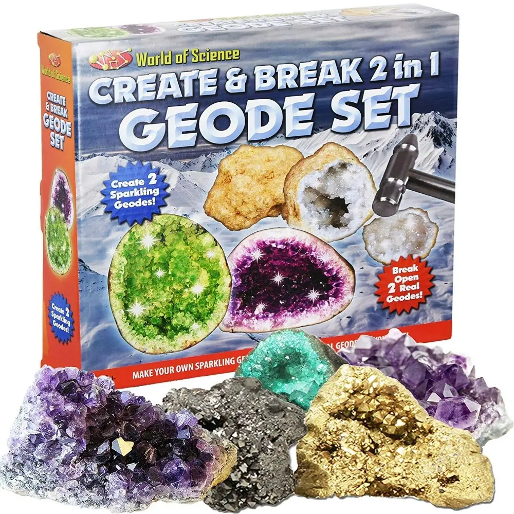 Create & Break 2 in 1 Geode Set - Toys & Games
