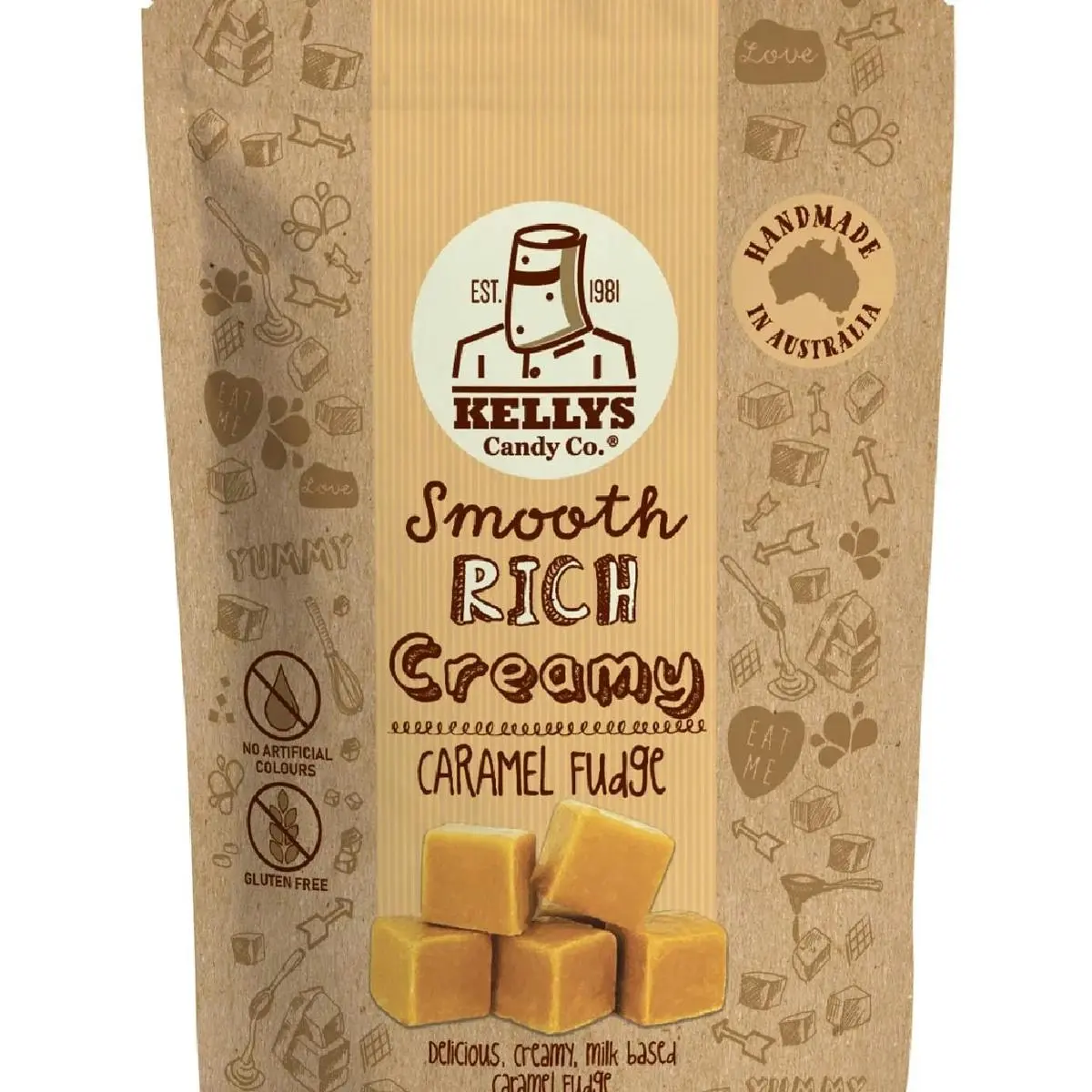 Kelly's Caramel Fudge 180g - Groceries