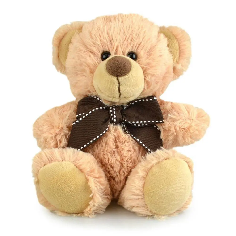 Korimco My Buddy Bear Kids/Children 16cm Soft Plush/Stuffed Toys 3y+ Beige - Toys & Games