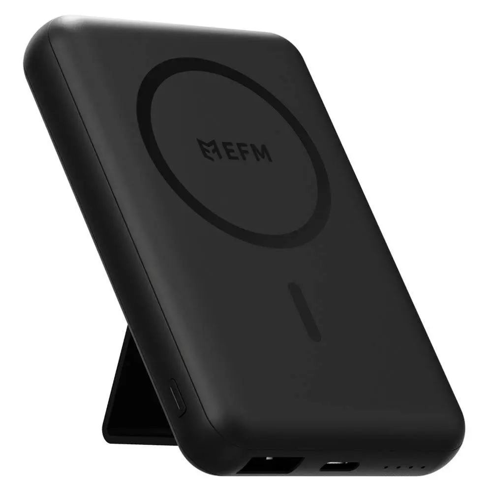 EFM FLUX 5,000mAh Magnetic MagSafe Power Bank - Black