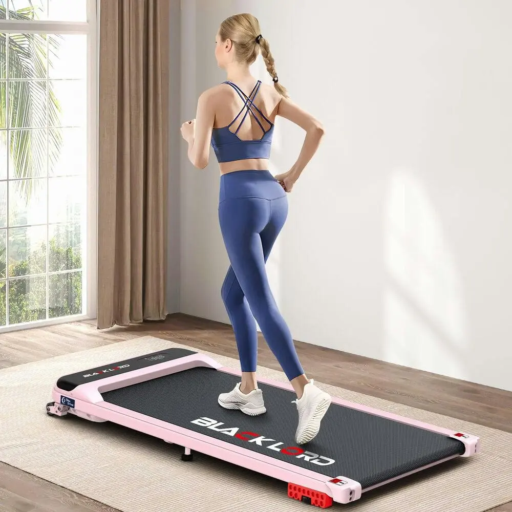 Black Lord Treadmill Electric Walking Pad Home Office Gym Fitness Incline MS2 Pink - Sports & Outdoor