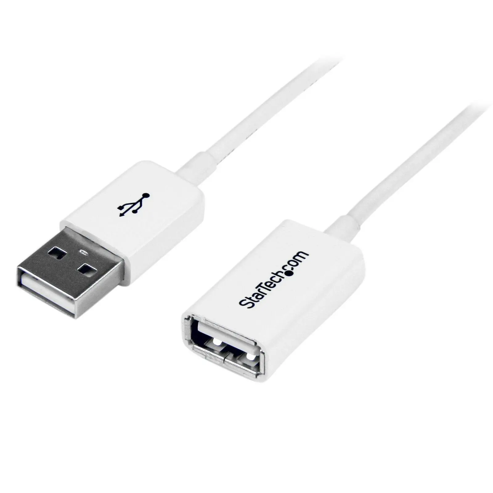 Star Tech 3m USB 2.0 Straight Extension Cable A to A Male To Female 480Mbps WHT - Electronics