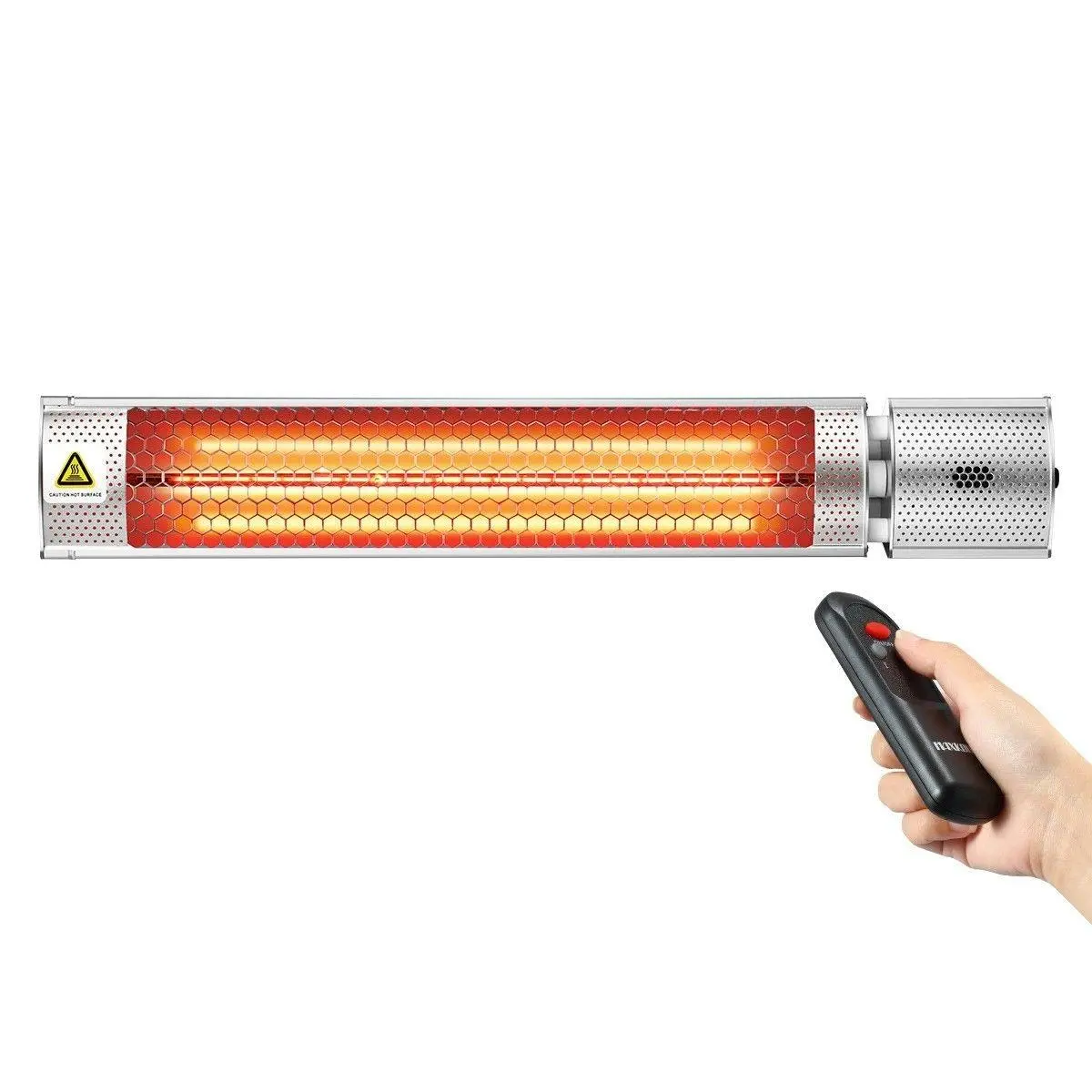 Maxkon 2000W Electric Outdoor Halogen Infrared Patio Heater Radiant Heater - Hardware