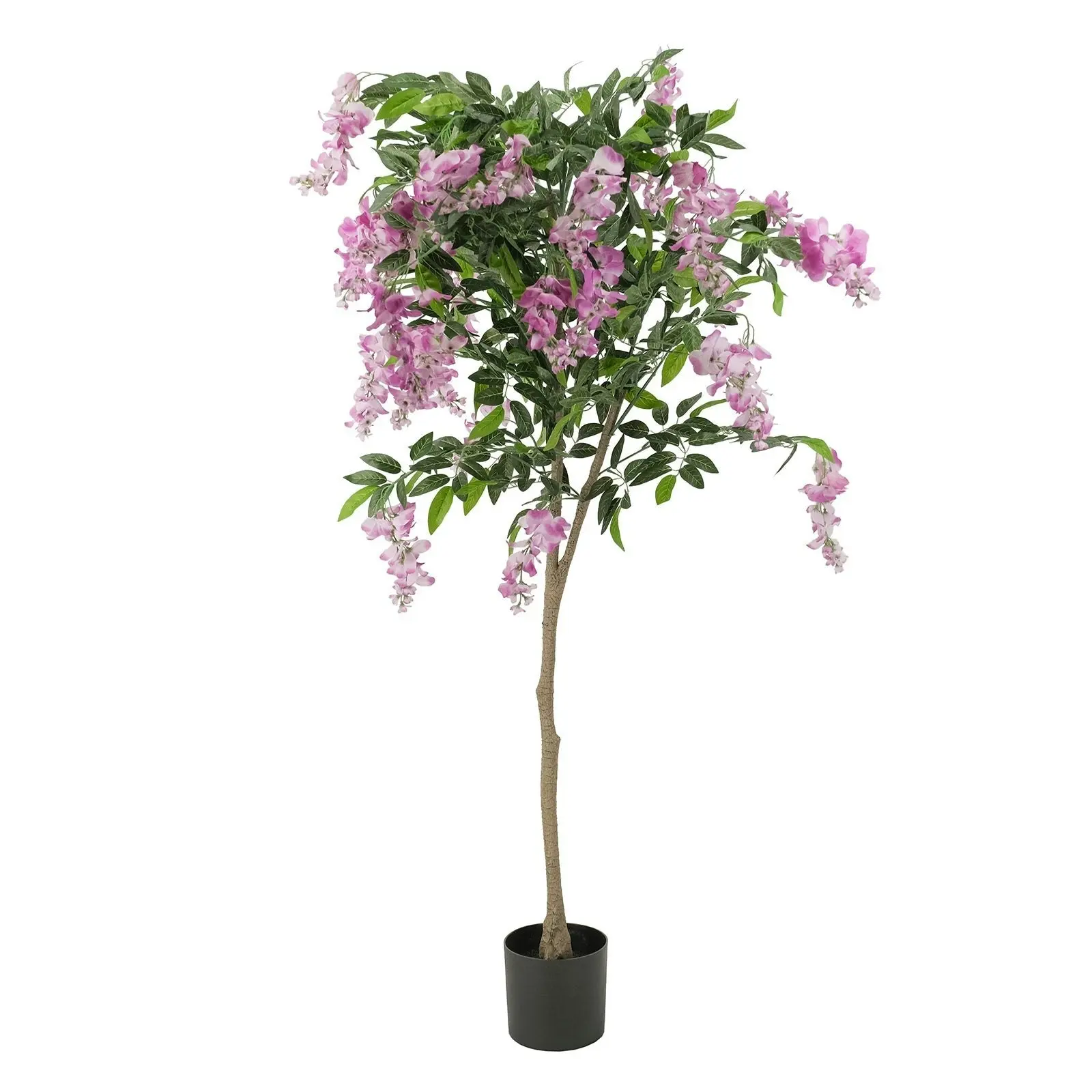 Artificial Wisteria Tree with purple flowers 150cm - Home & Garden