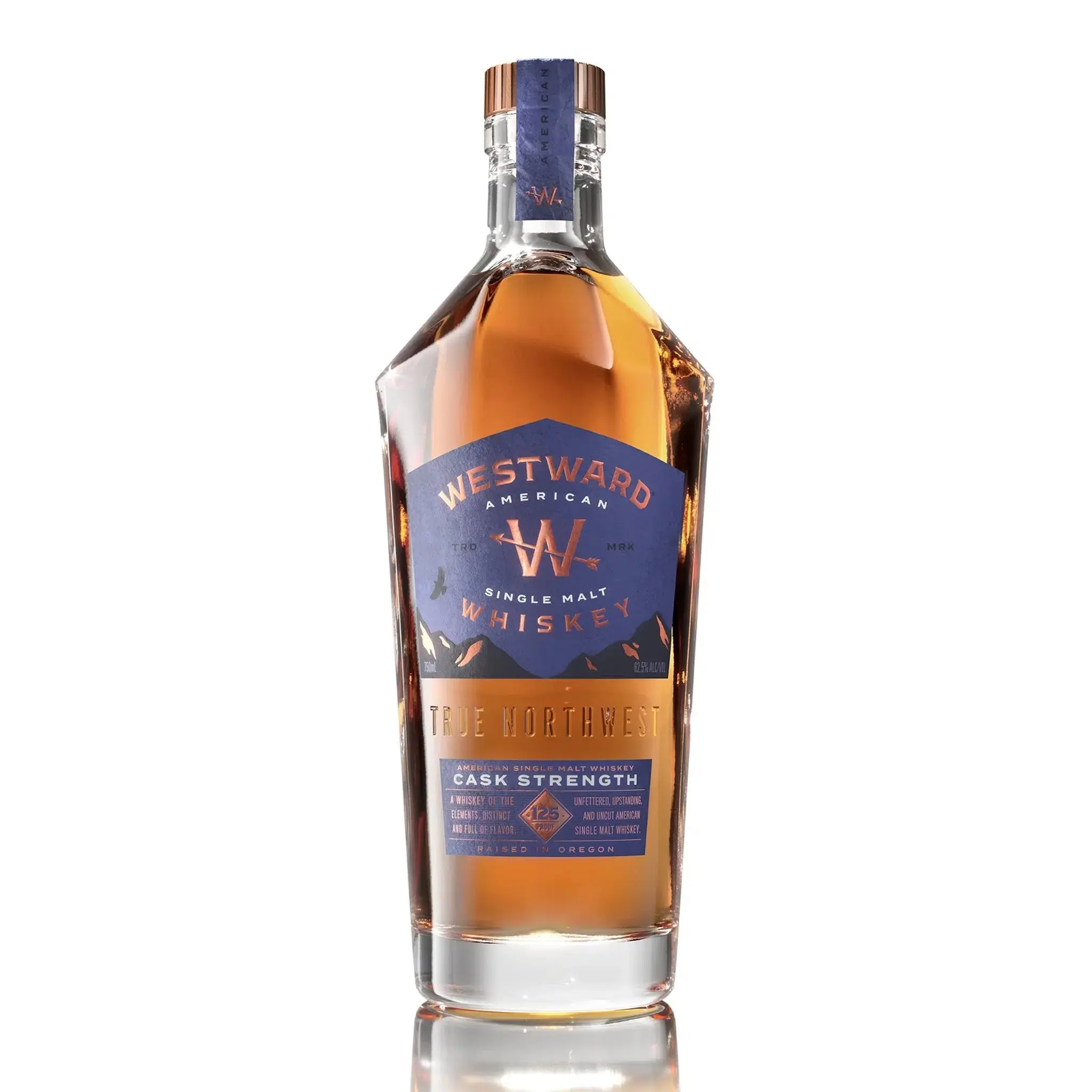 Westward Cask Strength American Single Malt Whiskey 700ml - Alcohol