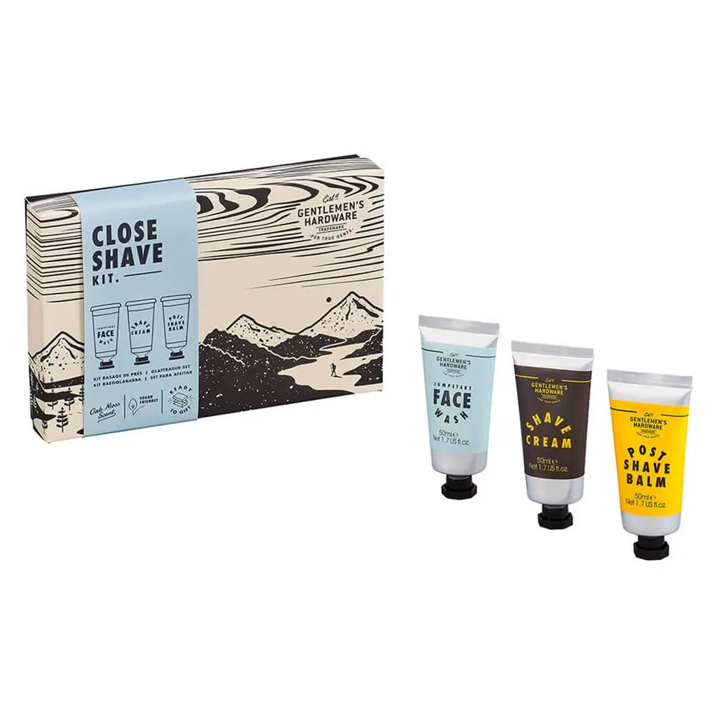 Gentlemen's Hardware Close Shave Kit - Beauty