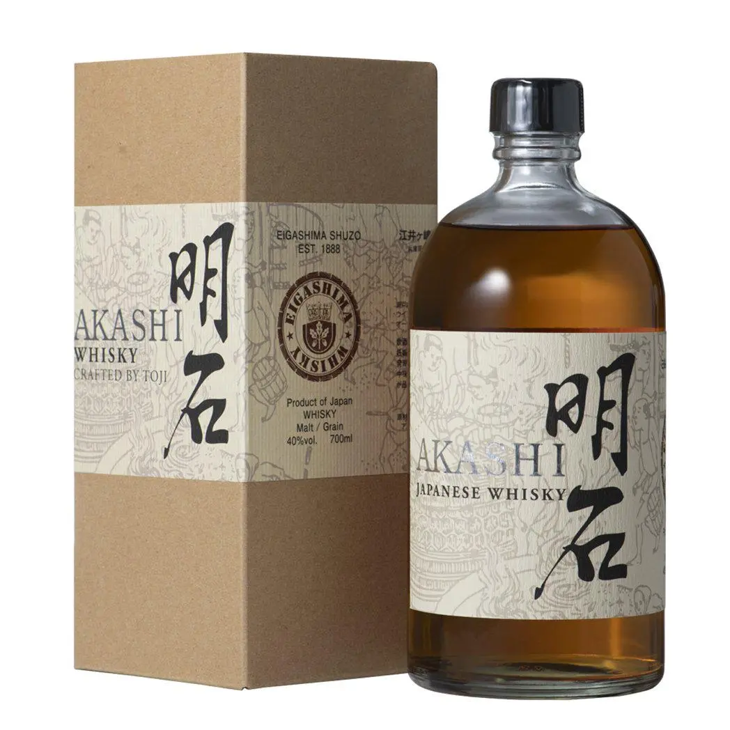 Akashi White Oak Toji Whisky 700ml - Alcohol