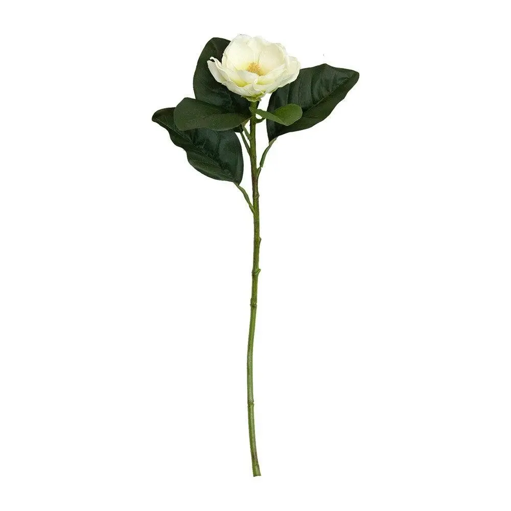 Artificial Magnolia Stem 70cm - WHITE
