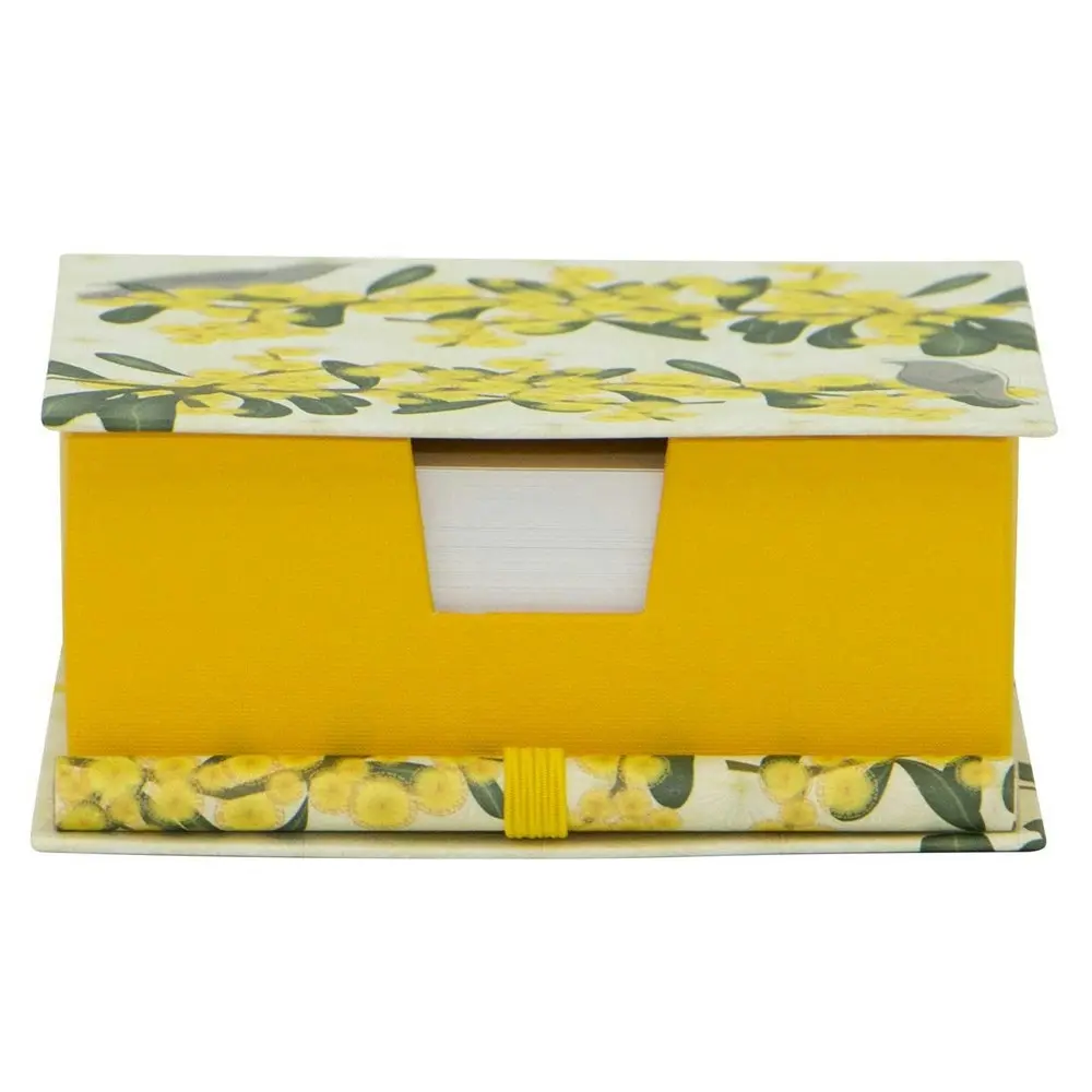 Lantern Studios Botanica 200-Memo Block Writing Paper Home Stationery Wattle