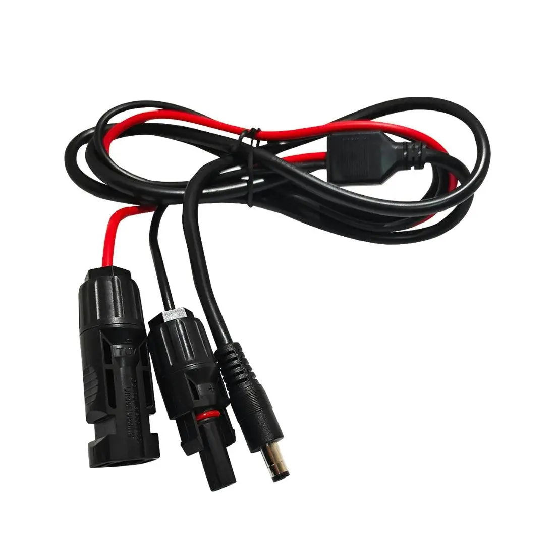 MC4 Connector Plug DC5521 Adapter Copper Core Wire Cable 1.5m - Hardware