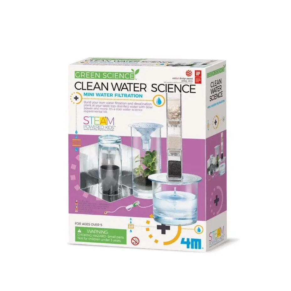 4M Green Science: Clean Water Science Educational Kids/Toddler Activity Toy 8y+ - Toys & Games