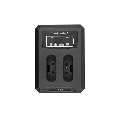 ProMaster Dually Charger - USB - Sony NP-BX1