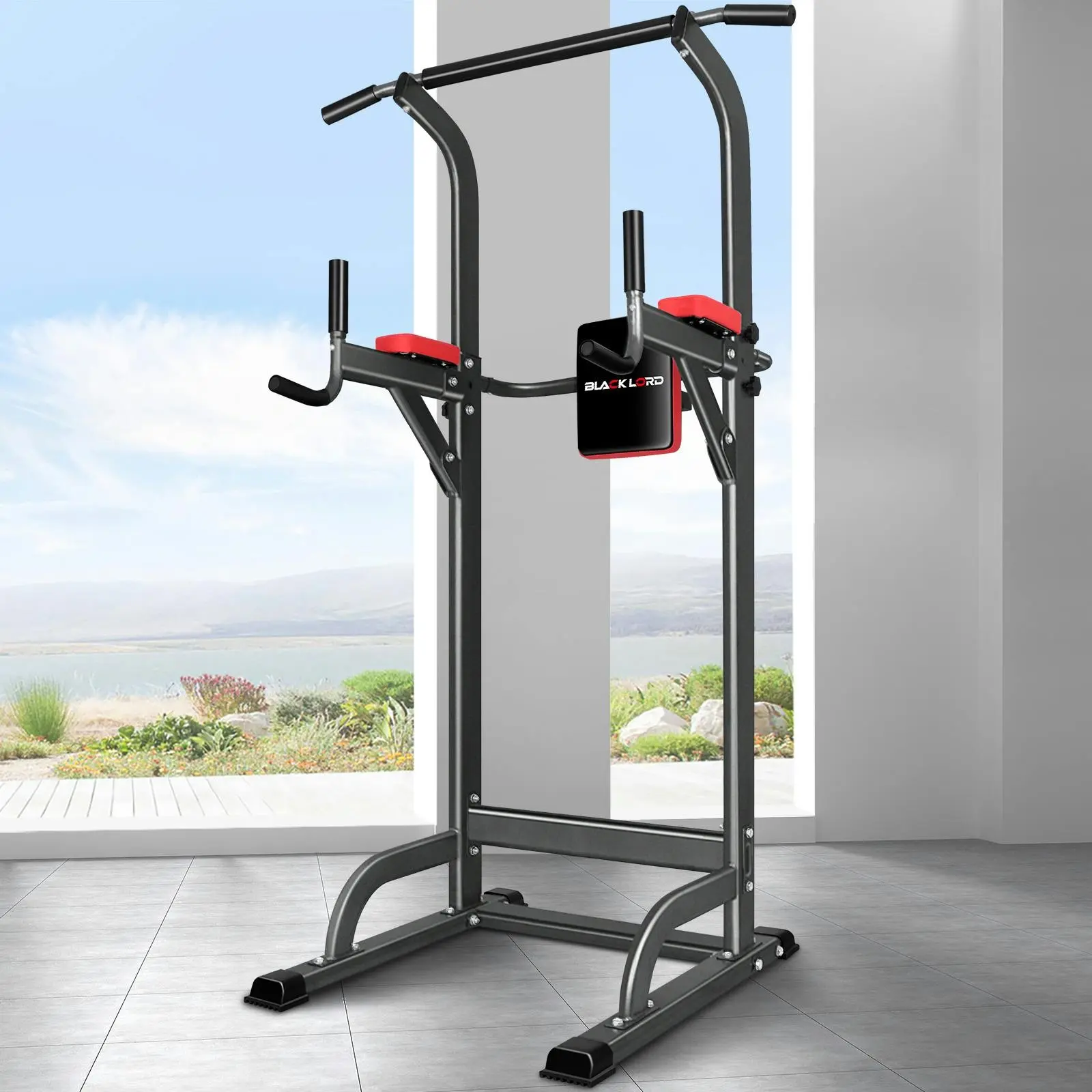 Black Lord Power Tower Chin Up Weight Bench - Shred Sale - Up to $400 off