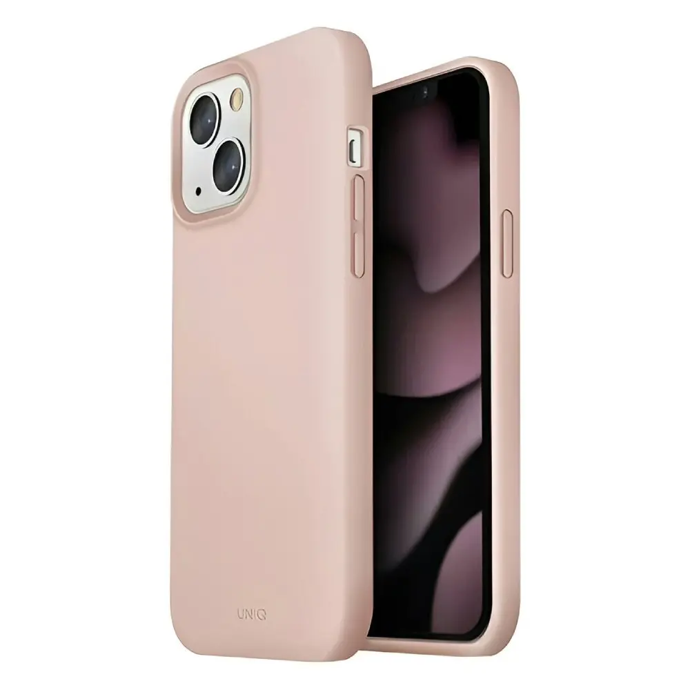 UNIQ Lino Hue Liquid MagSafe Case (Suits iPhone 14) - Pink