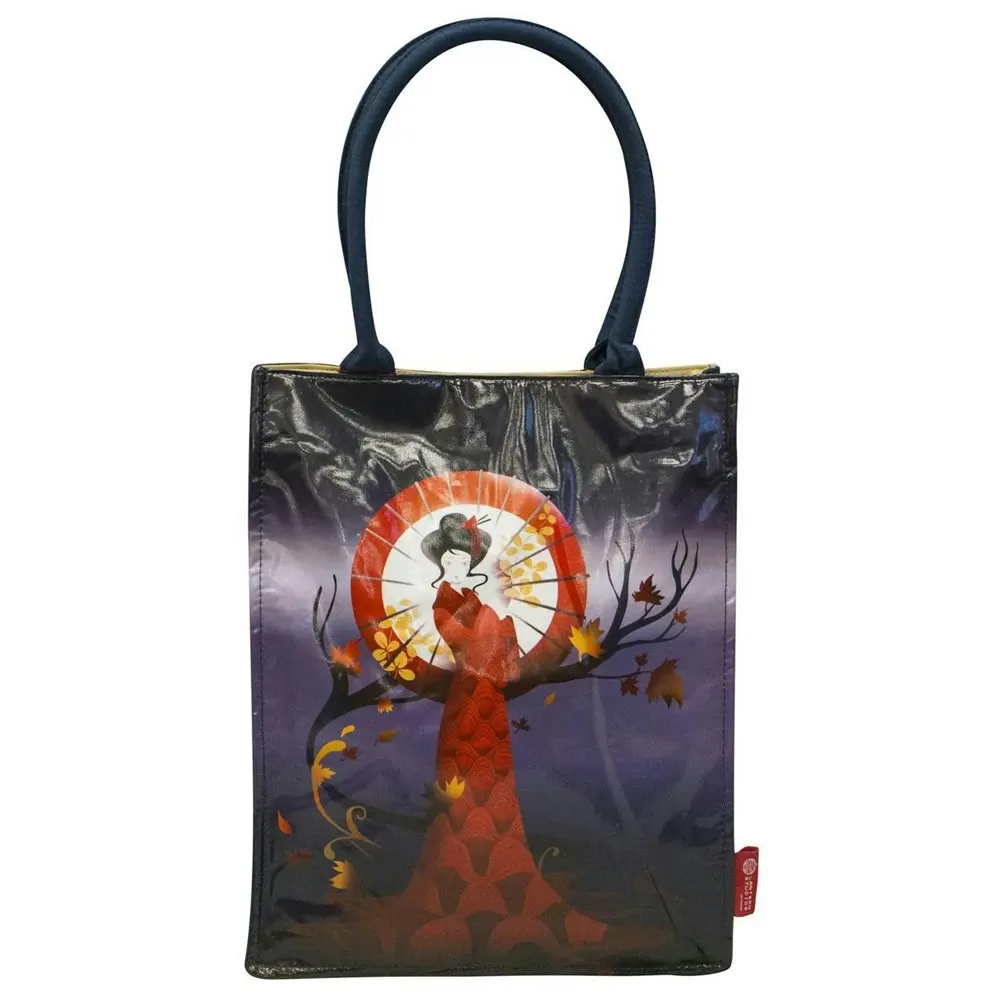 Lantern Studios Nelly Ryan Tote Bag w/ Pocket Shopping Handbag Geisha 40x33cm - Fashion