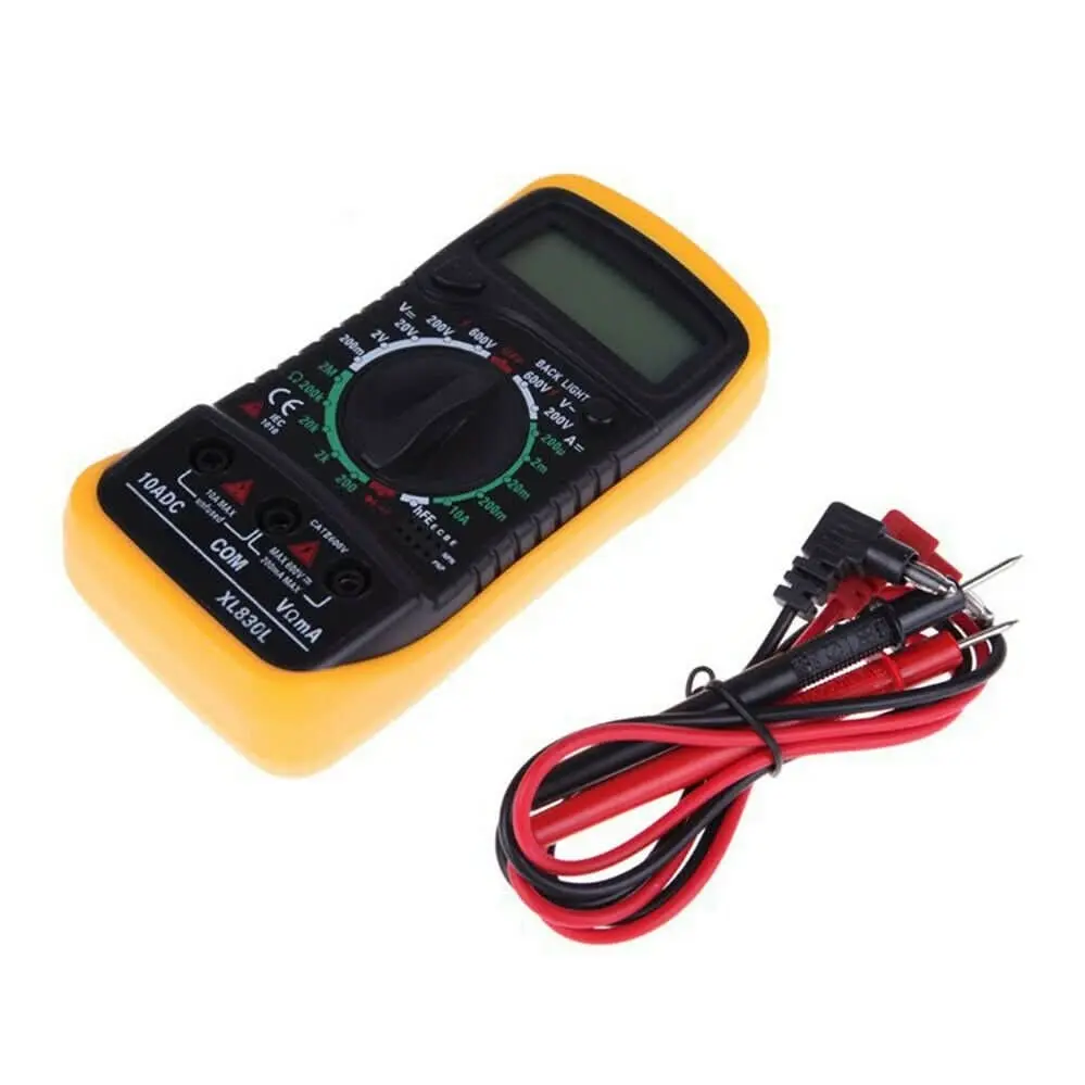 XL830L AC/DC Digital Multimeter Current New Tester Volt Meter Ohmmeter Ammeter - Electronics
