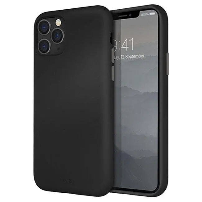 UNIQ Lino Hue Case (Suits iPhone 11 Pro Max) - Black
