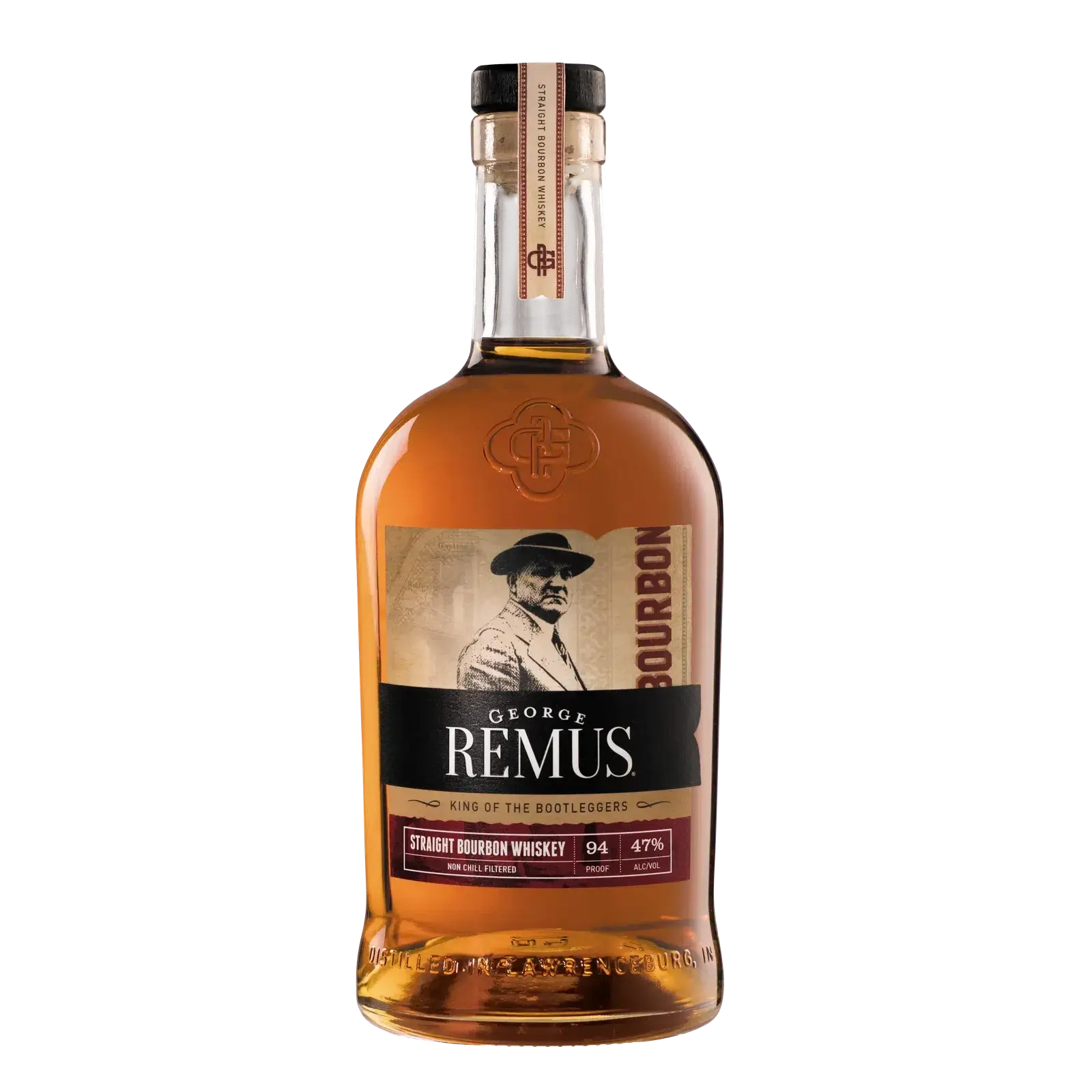 George Remus Straight Bourbon Whisky 750ml - Alcohol