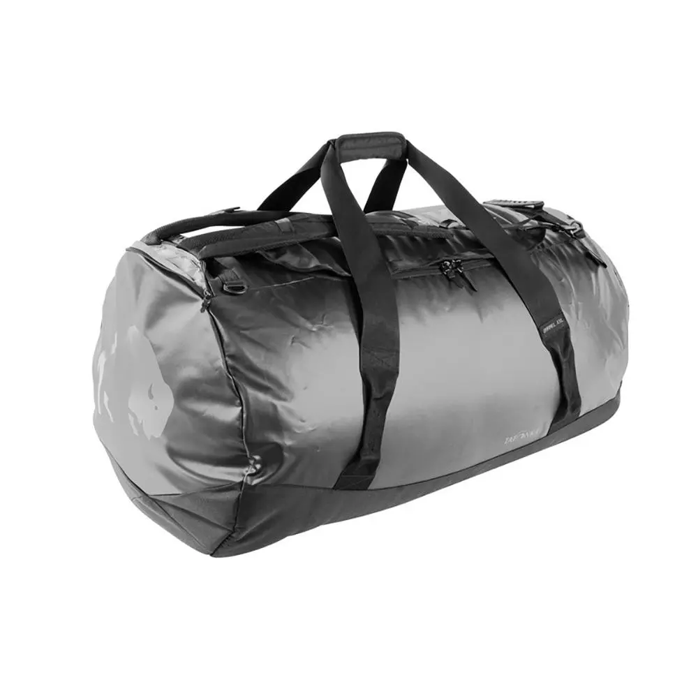 Tatonka Heavy Duty Waterproof Tarpaulin Barrel/Duffle Bag/Luggage XXL/130L Black - Fashion