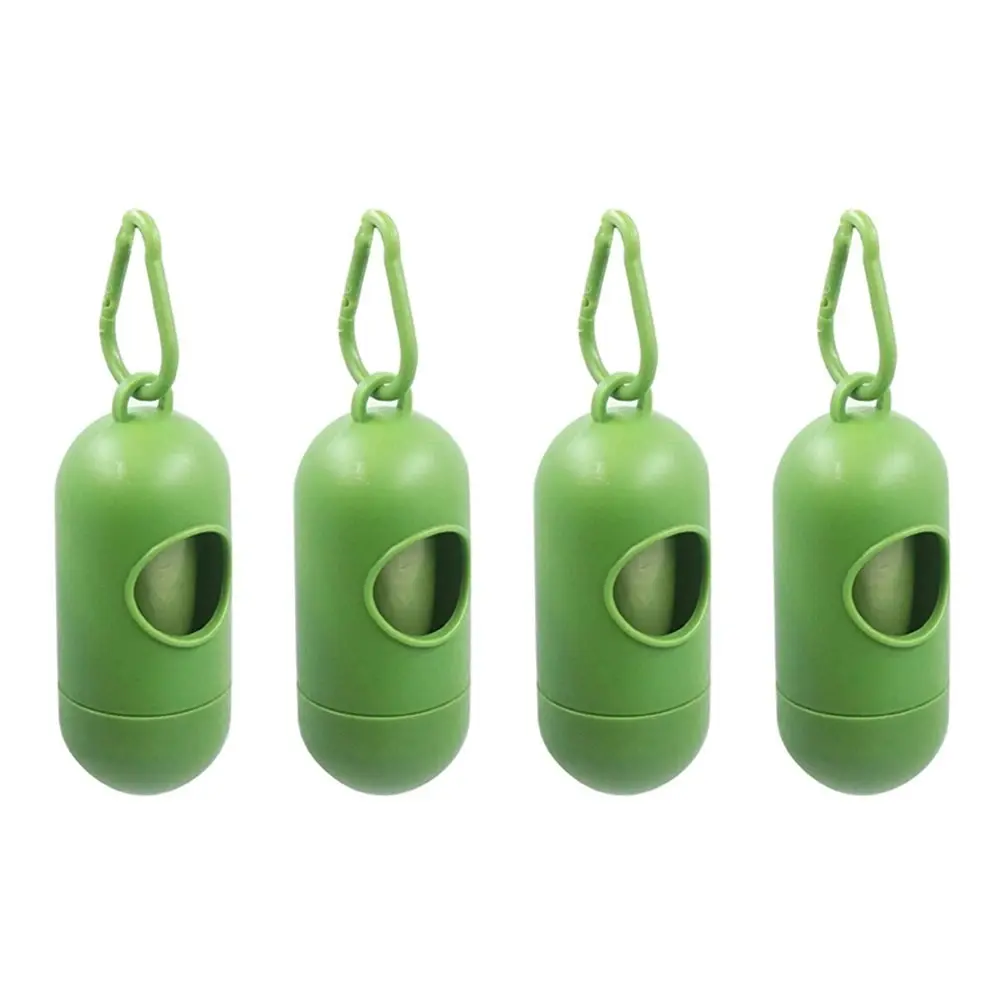 4x Dudley's World Of Pets Eco Friendly Poo Bag With Portable Leash Dispenser