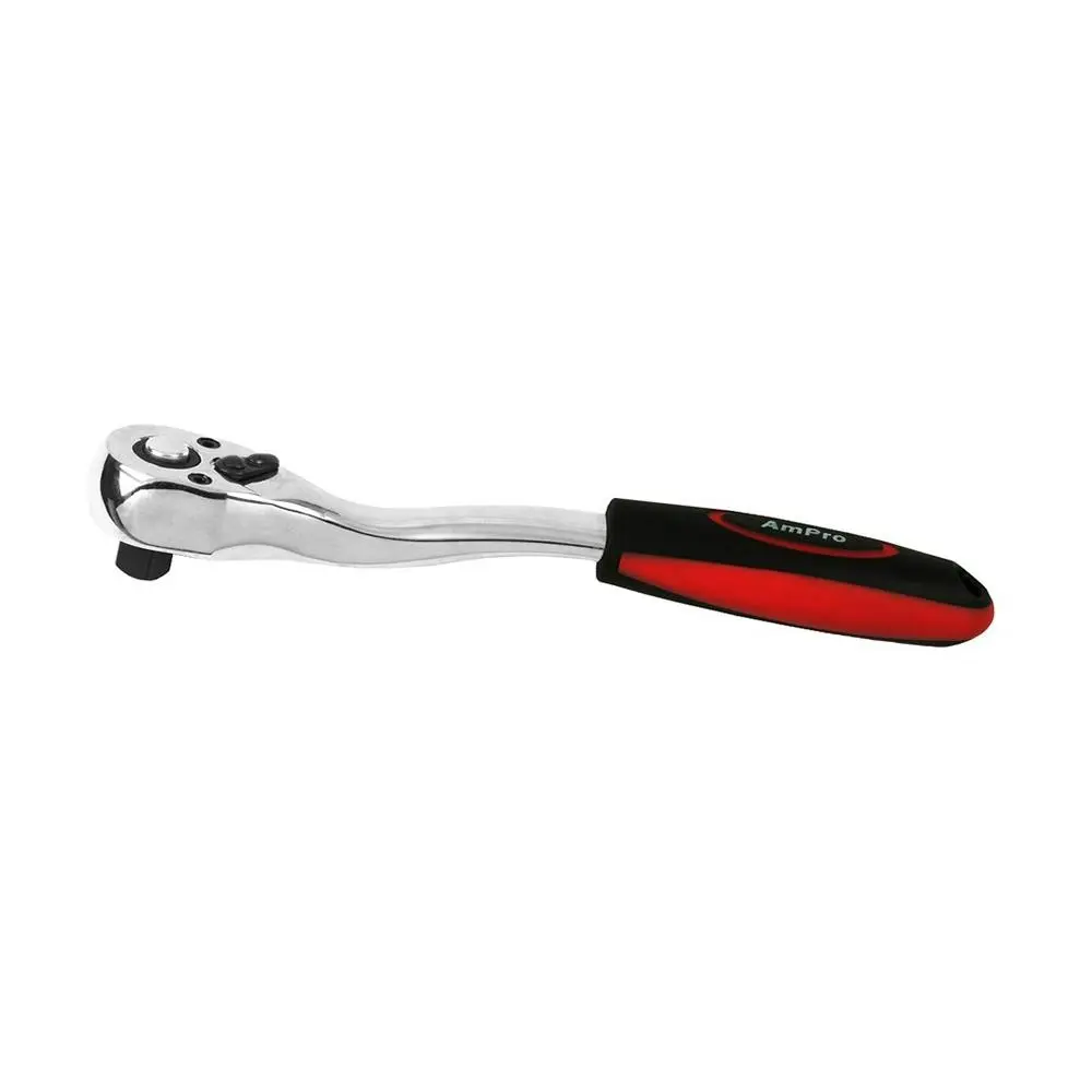 Ampro 3/8in Drive Heavy Duty Offset Head Ratchet/Socket Spanner Tool T29861 - Hardware