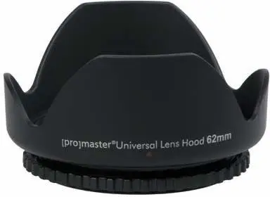 ProMaster Universal 62mm Lens Hood - Photography