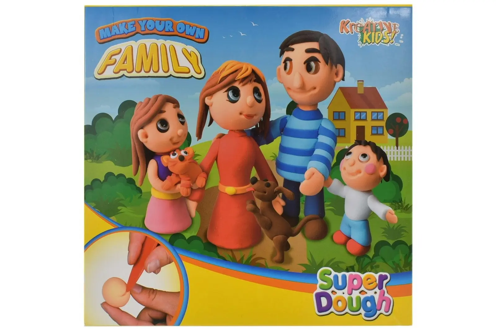 Make Your Own Super Dough Family Playset - Hobbies
