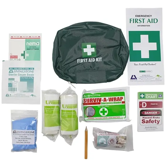 Livingstone Snake Bite First Aid Kit Complete Set In Nylon Pouch - Health