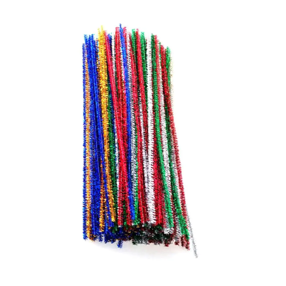 200pc Jasart Pipe Cleaners 1x30cm Children Art/Craft Chenille Stem Special Mix - Hobbies