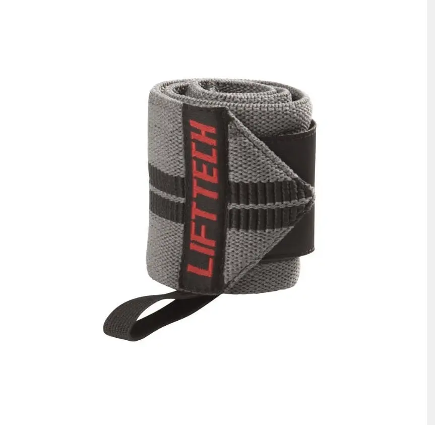Lifttech Fitness 45.72cm Comp Thumb Loop Wrist Wrap Lifting Gym Training Support - Sports & Outdoor