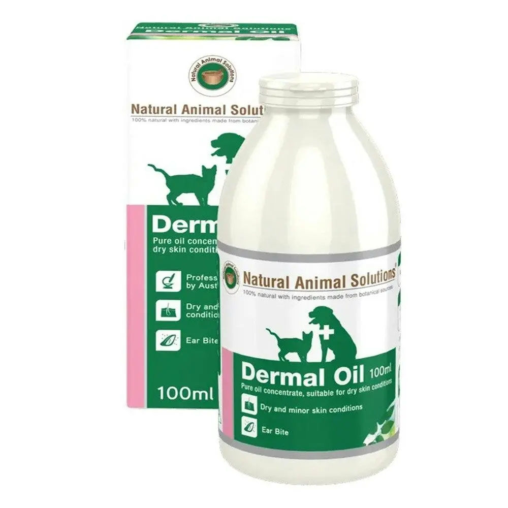 NATURAL ANIMAL SOLUTIONS Dermal Oil 100 mL - Pets