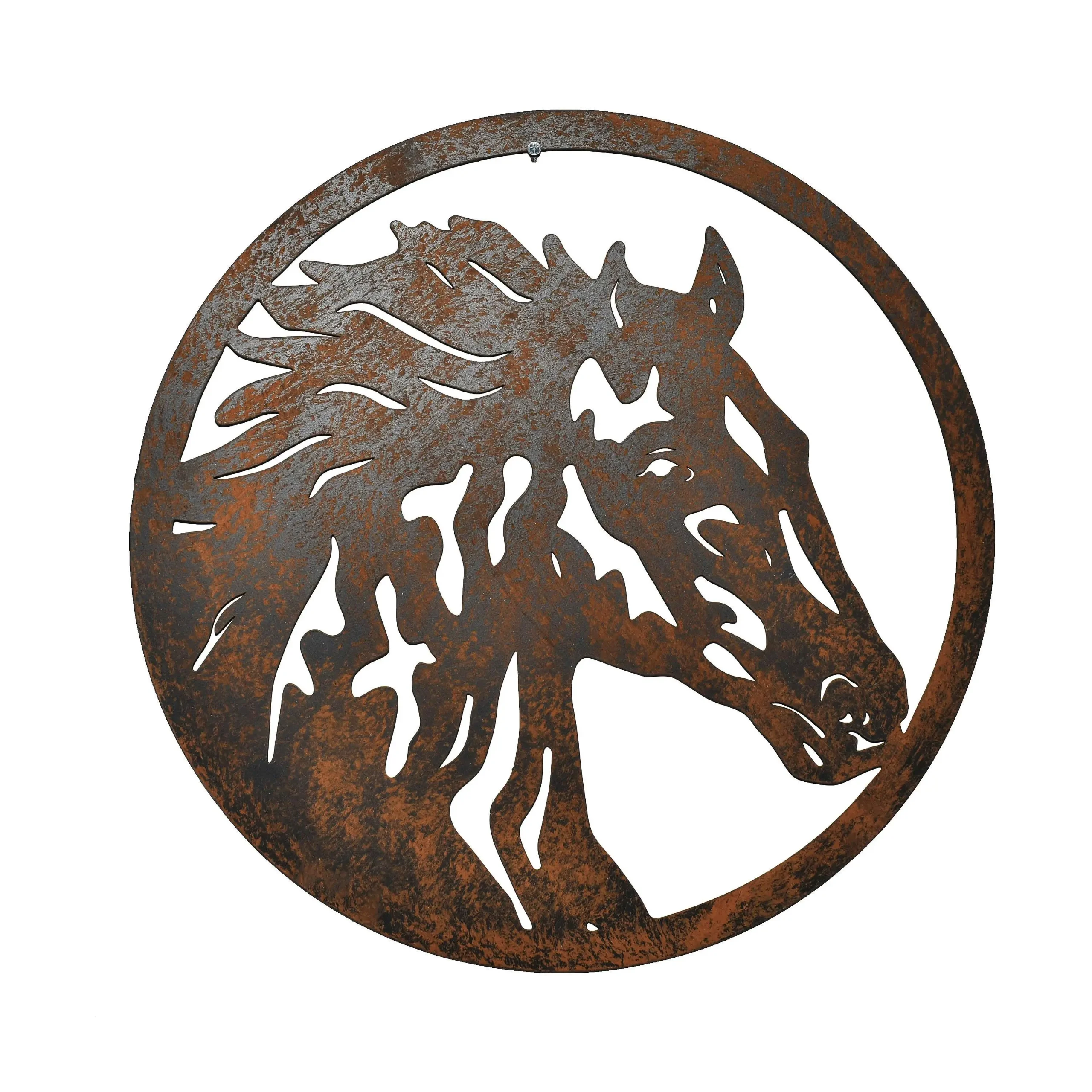 Metal Horse Wall Decor - Home & Garden