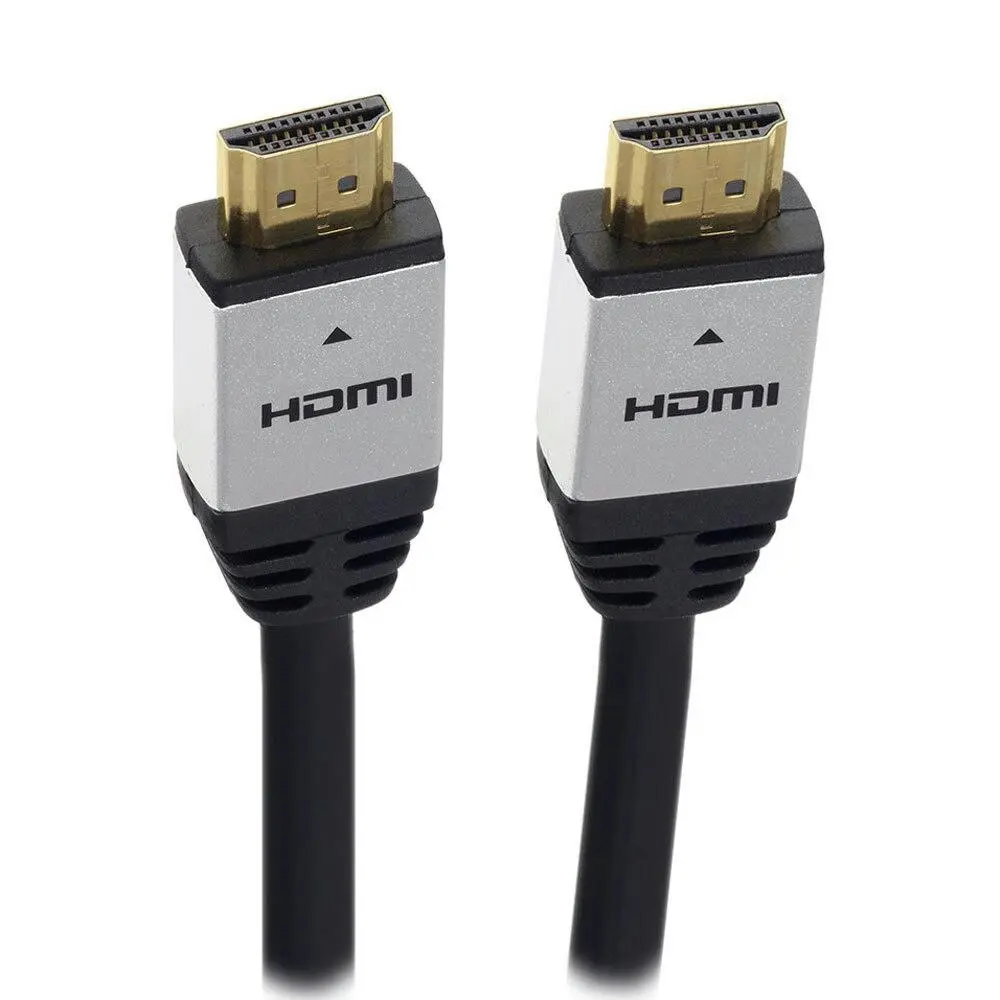 Moki HDMI 1.5m High Speed Ultra Full HD/1080 4K Cable w/Gold Plated Ethernet BK - Electronics