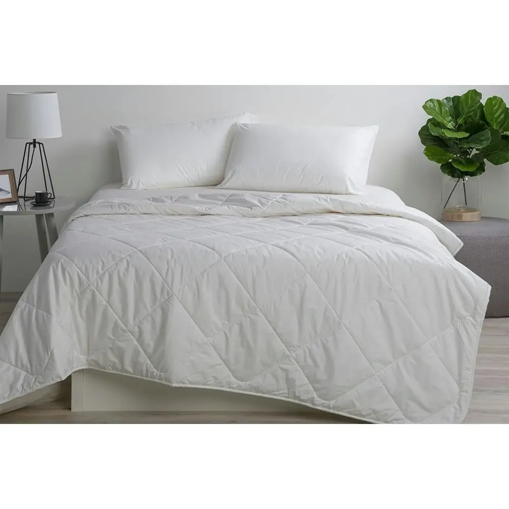 Jason Single Bed All Seasons Bedding Washable Quilt/Doona Australian Wool 300GSM - Home & Garden
