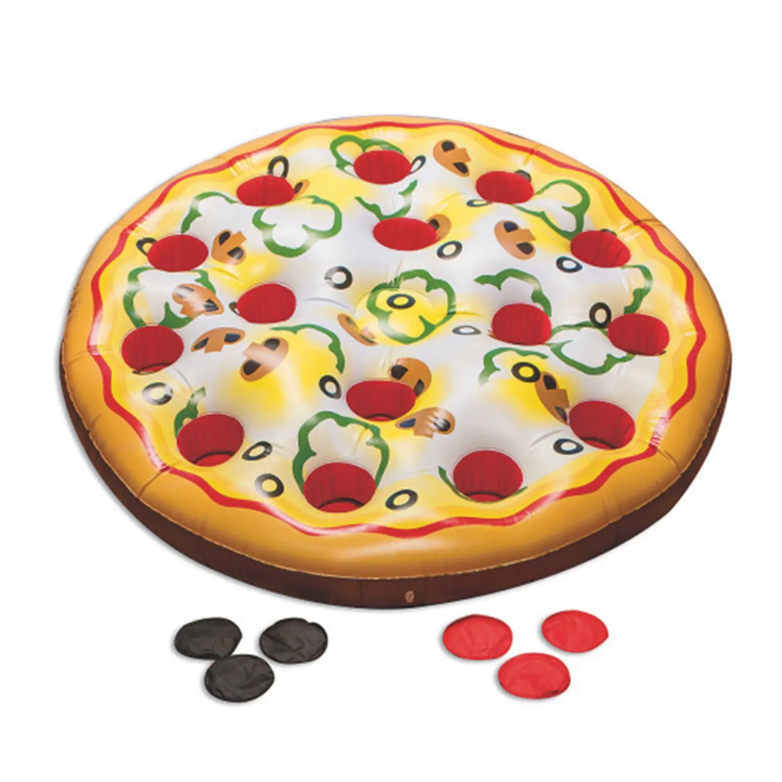 Inflatable Jumbo Pizza Toss Game. - Toys & Games