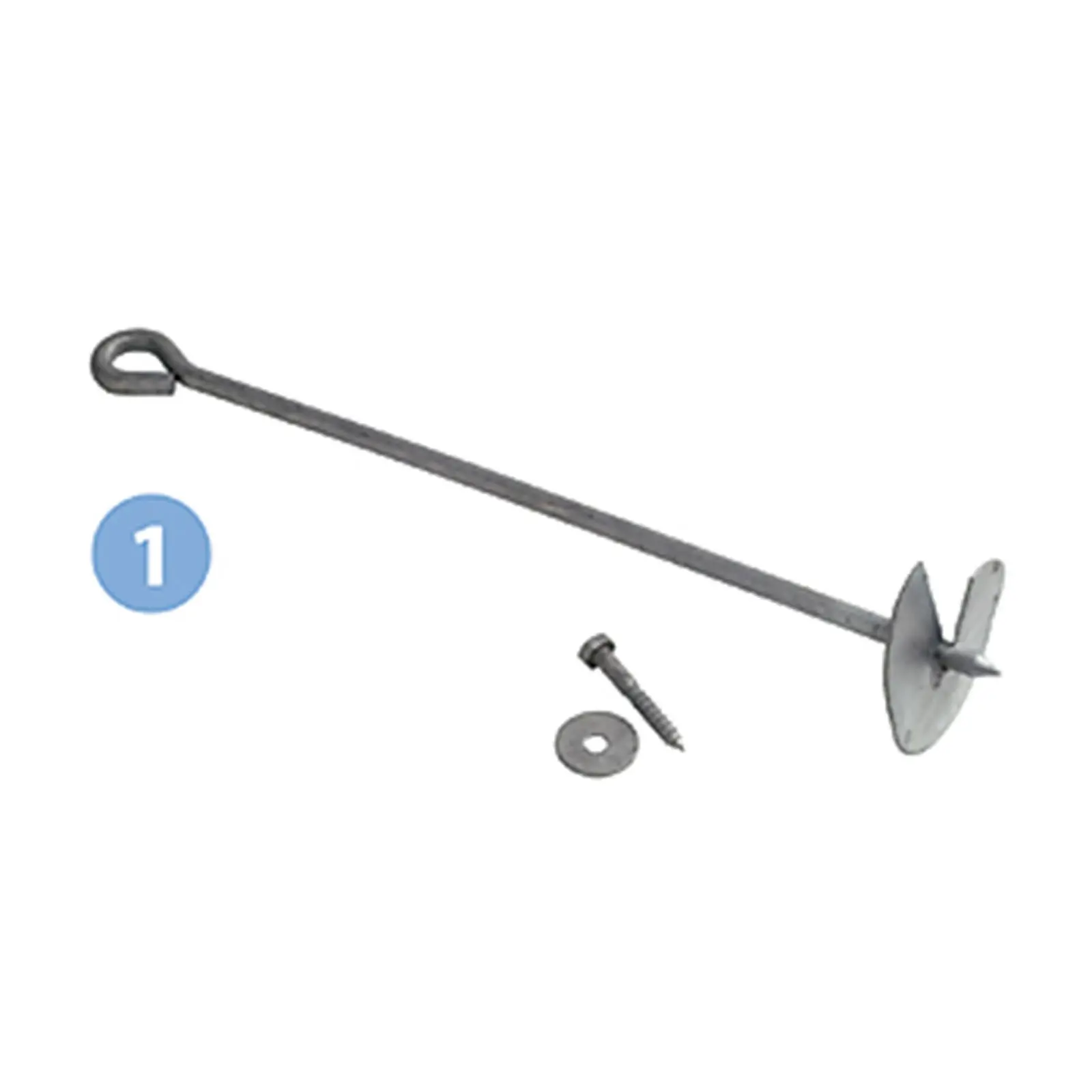 Heavy Duty 50cm Ground Anchor - Toys & Games