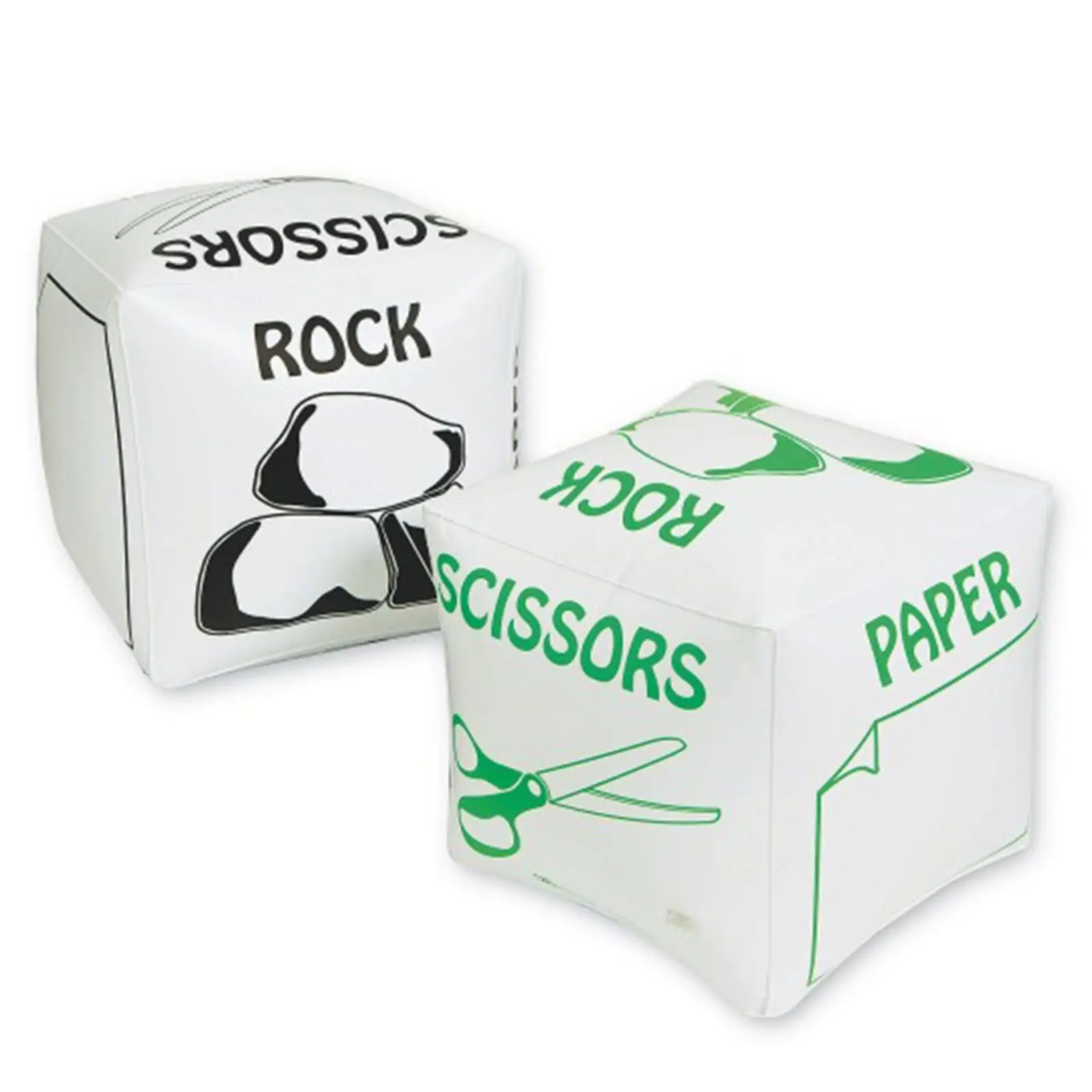 Jumbo Inflatable Rock, Paper, Scissors Die. - Toys & Games