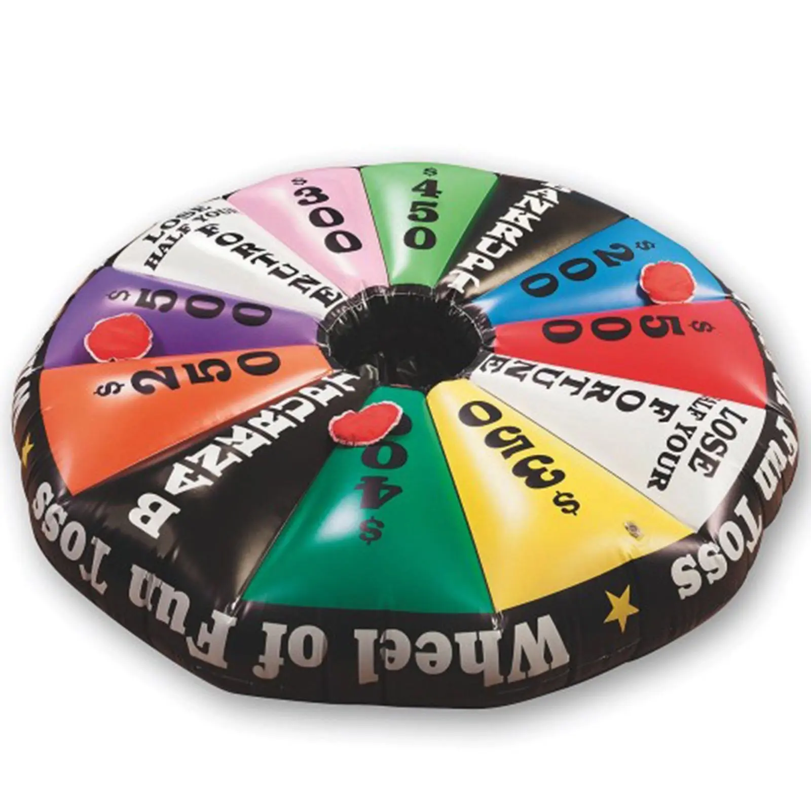 Wheel of Fun Giant Inflatable Toss Game. - Toys & Games