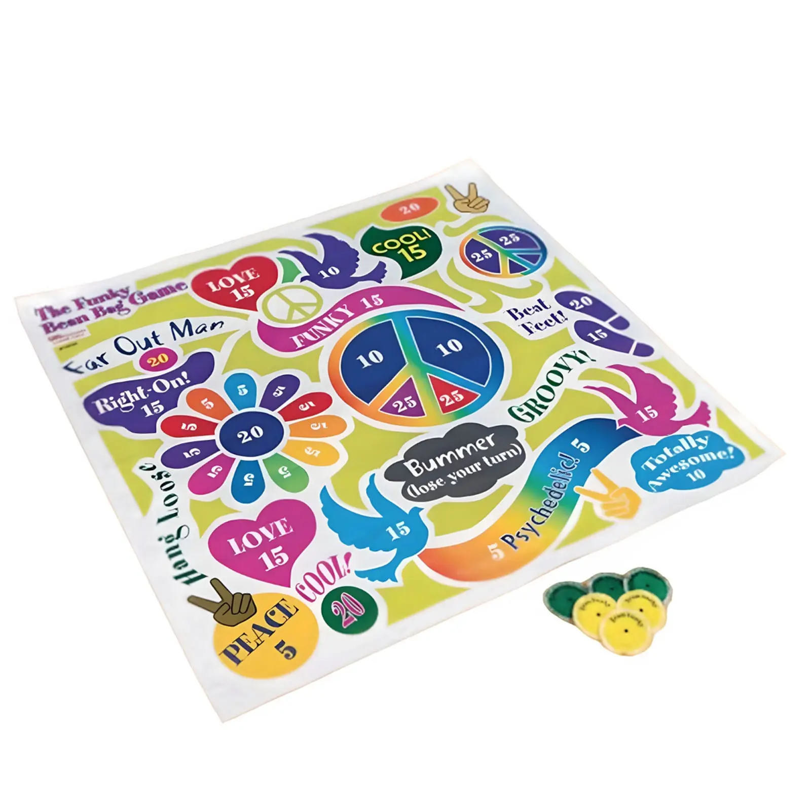 Funky Beanbag Toss Target Game - Toys & Games