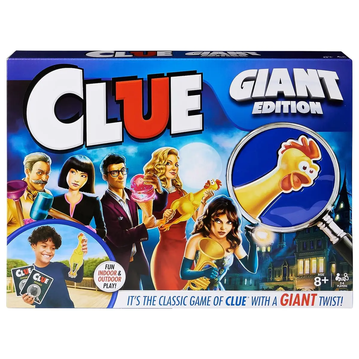 Giant Spin Master Who Done It Clue Game - Toys & Games