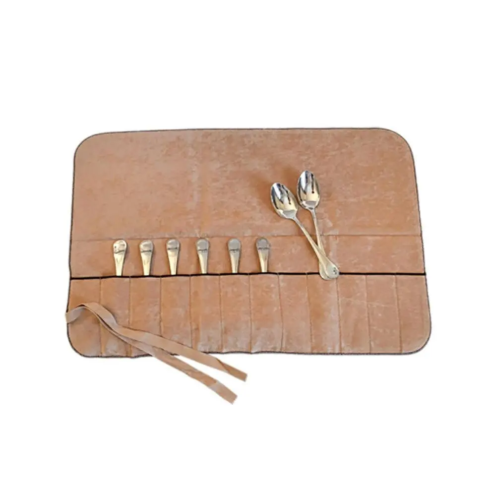 Hagerty Cleaning Products Silver Guard Cutlery Roll Cover for 12 Teaspoons - Home & Garden