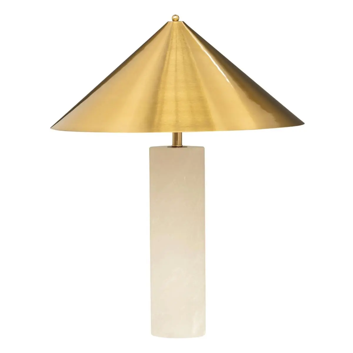 Cafe Lighting Stockholm Alabaster Table Lamp - Home & Garden