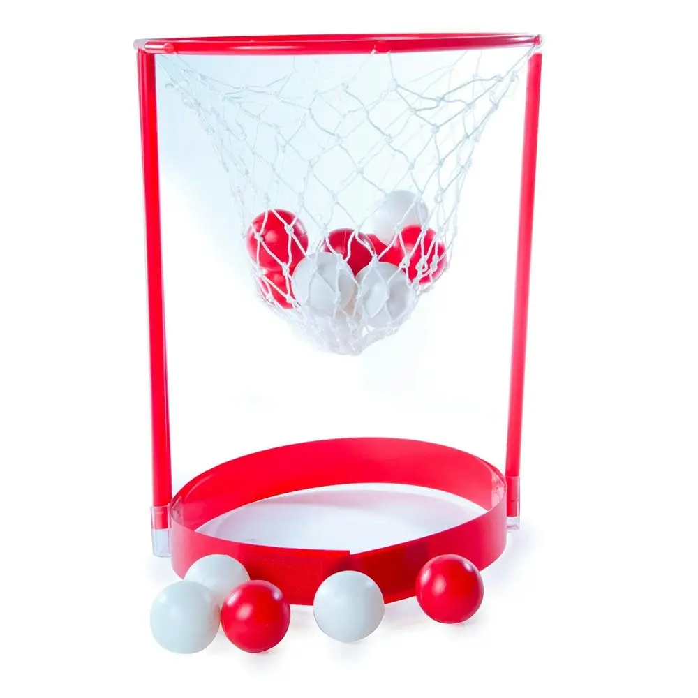 21pc Brain Heads Funtime Party Game Playing Head Band Ball Basket/Hoop Case Set - Hobbies