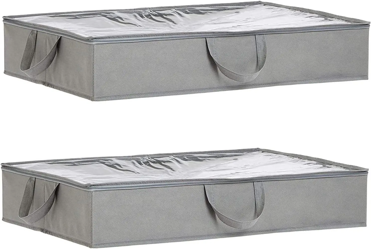 2 Pack Fabric Underbed Storage Bags - Home & Garden