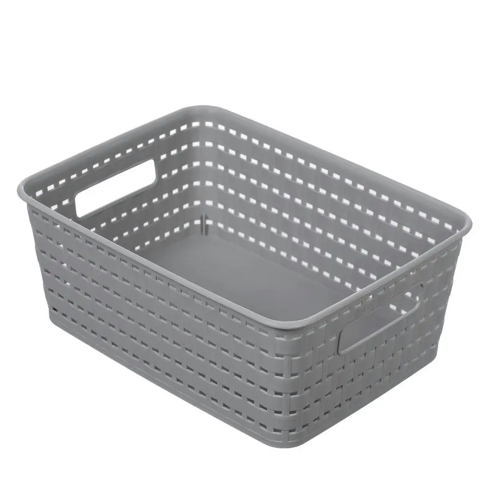 Boxsweden Woven Basket 27cm Home Office Storage Organiser Containers Assorted - Home & Garden